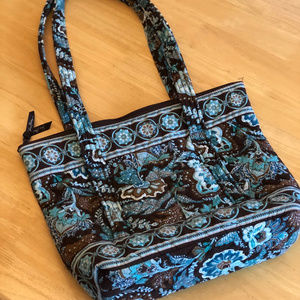 Vera Bradley Tote in Java Blue